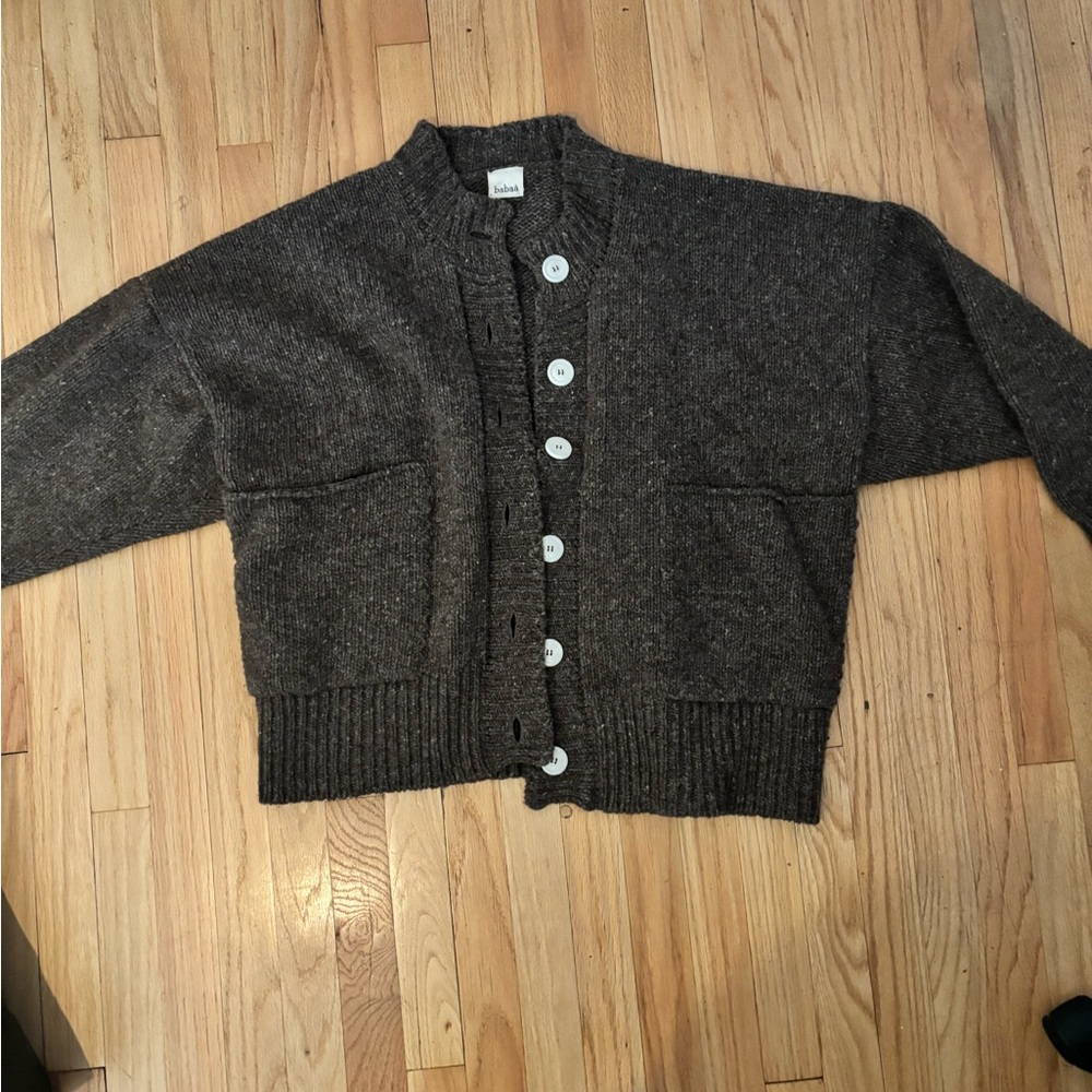 Babaa no 11 cardigan oak